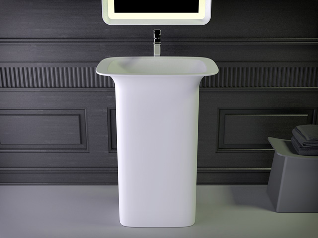 Glam freestanding washbasin