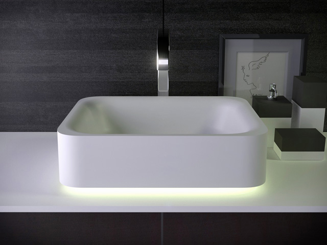 Shine countertop washbasin